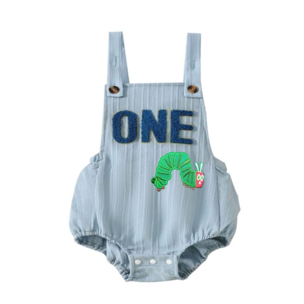 The Very Hungry Caterpillar Romper Outfit Smash First Birthday Bodysuit clothes